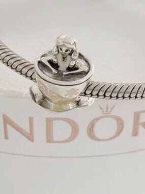 Pandora Disney Parks Alice in Wonderland Teacup Fantasyland Charm